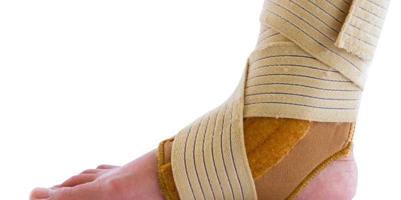 băng bảo vệ cổ chân, đầu gối khi chạy
